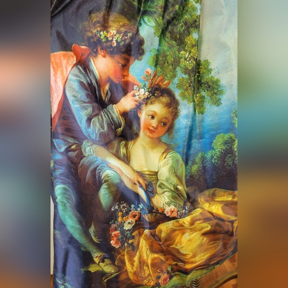 The Four Seasons: Spring, 1755 by Boucher statement skirt - Picture 12 of 14